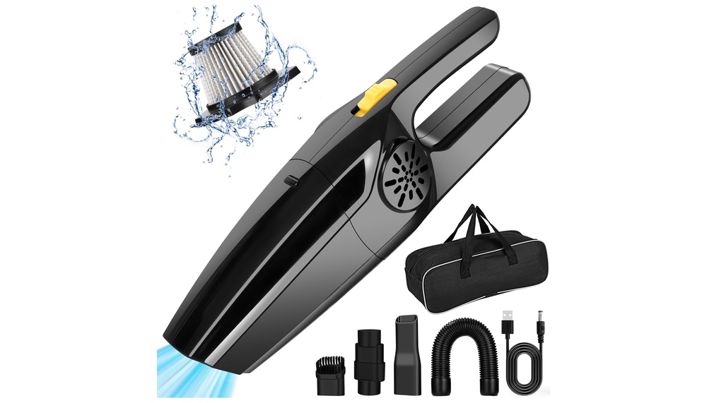 FAOKZE Aspirateur Voiture Sans Fil