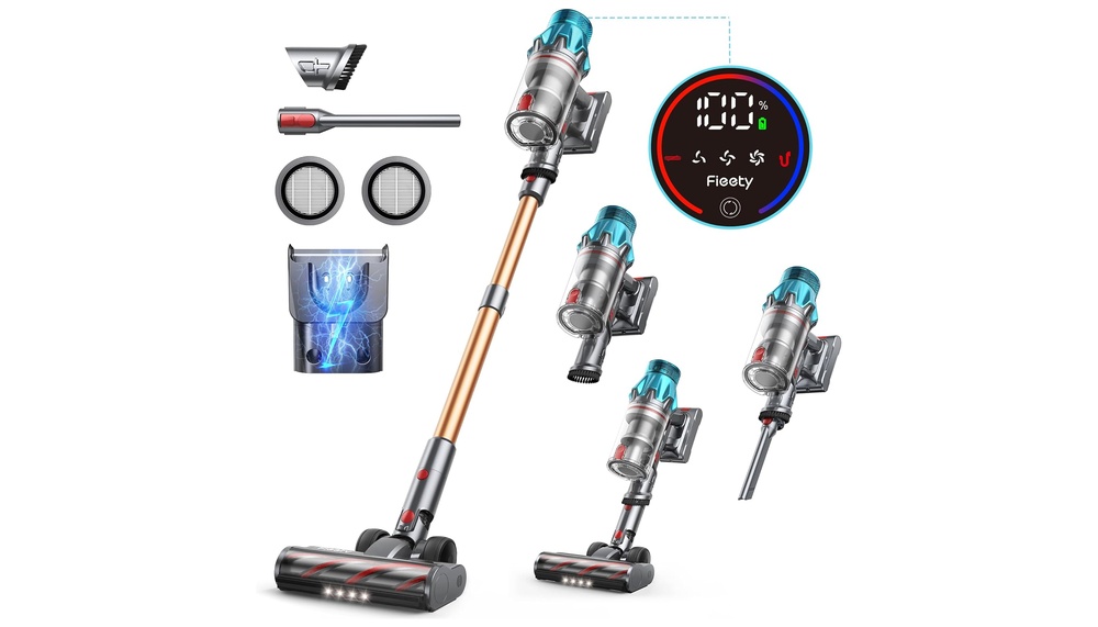 Fieety Aspirateur Balai Sans Fil 45KPa